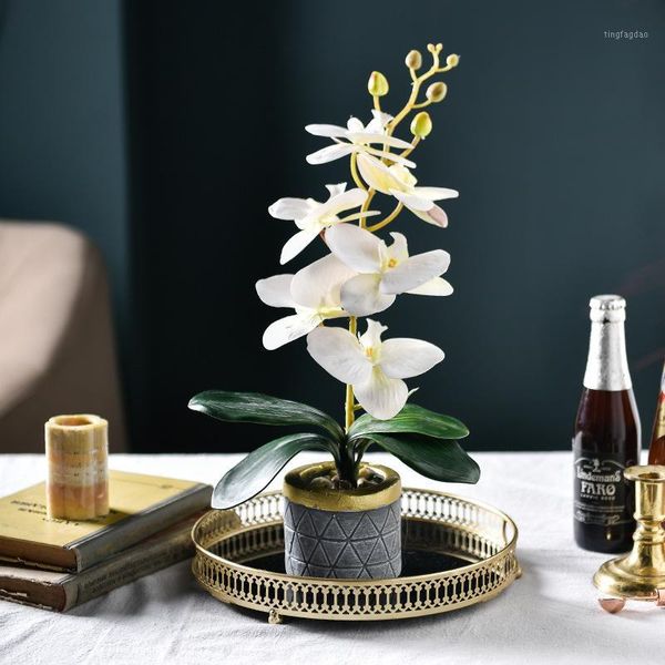 decorative flowers & wreaths artificial orchid small fake bonsai orchidea flower decorations plants home living room ornaments1
decorative flowers & wreaths artificial orchid small fake bonsai orchidea flower decorations plants home living room ornaments1