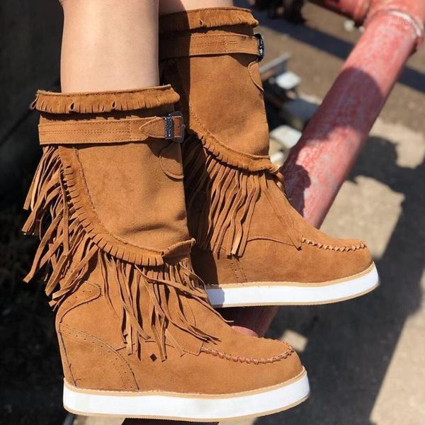 tassel boots women round toe rome fringe mid-calf suede ankle booties winter plus size shoes 43 feminina zapatos de mujer1, Black
tassel boots women round toe rome fringe mid-calf suede ankle booties winter plus size shoes 43 feminina zapatos de mujer1, Black