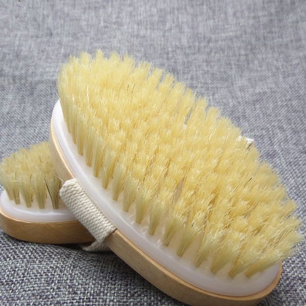 dry skin body soft natural bristle brush wooden bath shower bristle brush spa body brush without handle
dry skin body soft natural bristle brush wooden bath shower bristle brush spa body brush without handle