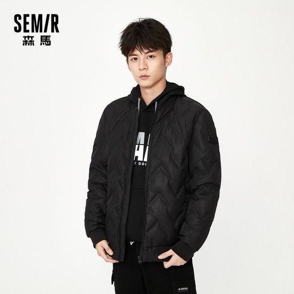 men's down & parkas semir jacket men short style 2021 winter thick warm cold clothes loose trend and handsome1, Black
men's down & parkas semir jacket men short style 2021 winter thick warm cold clothes loose trend and handsome1, Black