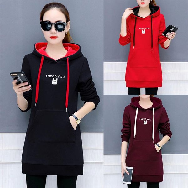 womens loose cartoon print long sleeve hooded plus velvet long sweatshirt sweatshirt hoodies women drop shipping, Black
womens loose cartoon print long sleeve hooded plus velvet long sweatshirt sweatshirt hoodies women drop shipping, Black