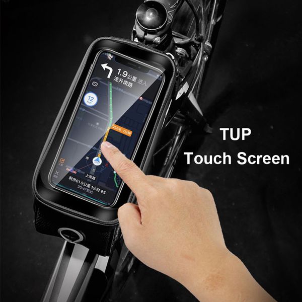 front waterproof bike bag 6.5 inch mobile phone bicycle tube handlebar bags mountain cycling accessories
front waterproof bike bag 6.5 inch mobile phone bicycle tube handlebar bags mountain cycling accessories