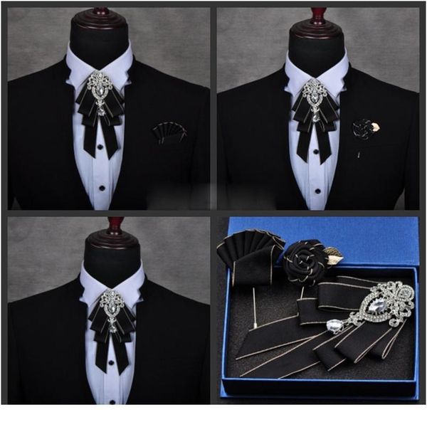high-quality fashion handmade red diamond bow tie wedding collar bowtie brooch pocket towel square set gifts for men acc qyleam, Black;gray
high-quality fashion handmade red diamond bow tie wedding collar bowtie brooch pocket towel square set gifts for men acc qyleam, Black;gray
