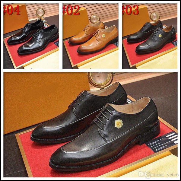 italian british genuine leather men's shoes leather pointed toe luxury men dress shoes business wedding oxfords formal shoes for male, Black
italian british genuine leather men's shoes leather pointed toe luxury men dress shoes business wedding oxfords formal shoes for male, Black
