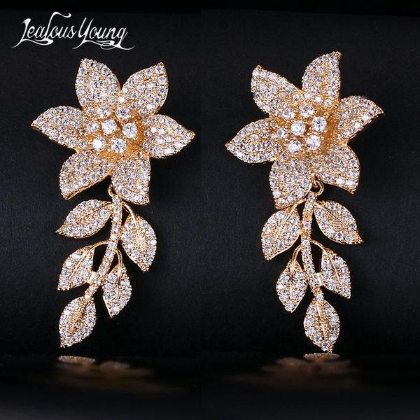 dangle & chandelier fashion luxury flower women drop earrings inlay multicolor zircon long party wedding jewelry gift accessories, Silver
dangle & chandelier fashion luxury flower women drop earrings inlay multicolor zircon long party wedding jewelry gift accessories, Silver