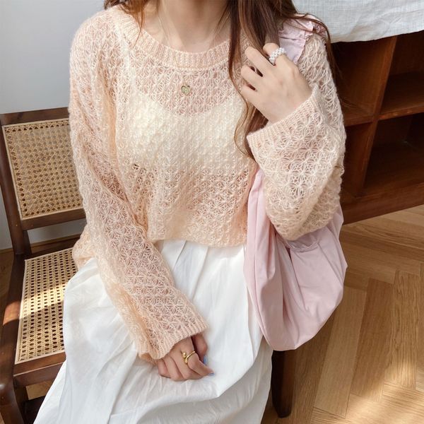 rba2k knitwear autumn 2020 pullover sweaterknitted sweaterthin hollow out early korean loose kyxp mohair sweater lazy women's fashion p, White;black
rba2k knitwear autumn 2020 pullover sweaterknitted sweaterthin hollow out early korean loose kyxp mohair sweater lazy women's fashion p, White;black
