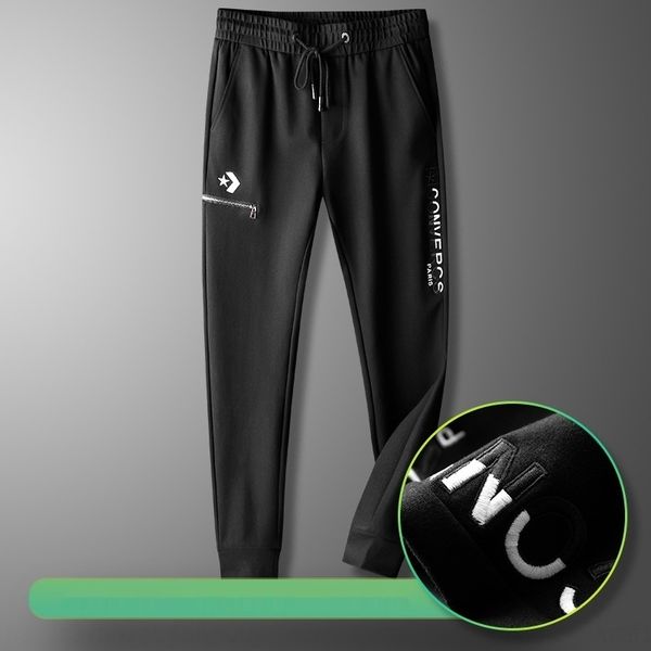 jusgl autumn new sports men's casual pantsembroidered personalized embroidery zipper decorative casual pants letter lightfashion ankle, Blue
jusgl autumn new sports men's casual pantsembroidered personalized embroidery zipper decorative casual pants letter lightfashion ankle, Blue
