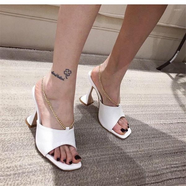 slippers 2021 pu pattern square head peep toe high heel summer fashion slip on thin heels slides women mules1, Black
slippers 2021 pu pattern square head peep toe high heel summer fashion slip on thin heels slides women mules1, Black