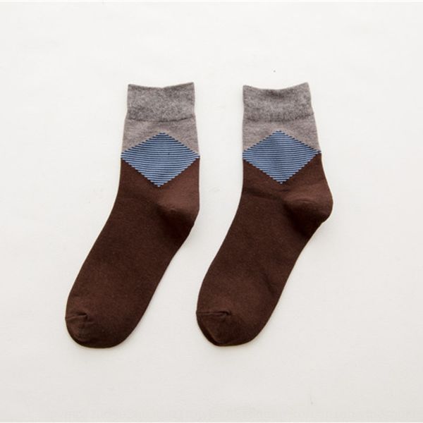 new autumn and winter simple korean men's and big diamond check cotton medium tube men's cotton socks socks socks 4pjgc, Black
new autumn and winter simple korean men's and big diamond check cotton medium tube men's cotton socks socks socks 4pjgc, Black