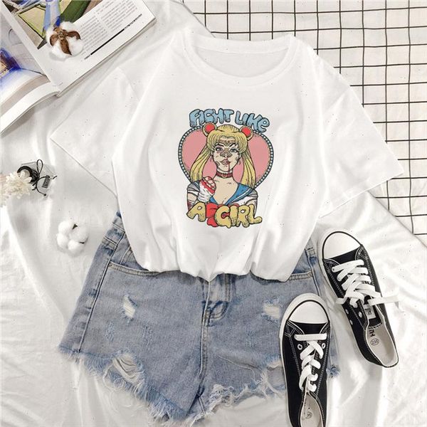 harajuku fashion beautiful girl anime print female t shirt new ulzzang summer fashion casual spoof fun loose womens clothing, White
harajuku fashion beautiful girl anime print female t shirt new ulzzang summer fashion casual spoof fun loose womens clothing, White