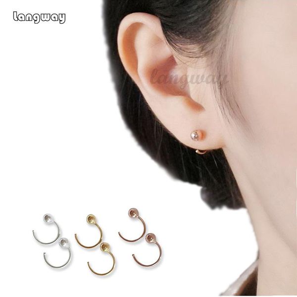 hoop & huggie 925 sterling silver beads semicircular / c-shaped ear bones earrings for women gold color rose simple c hoops, Golden;silver
hoop & huggie 925 sterling silver beads semicircular / c-shaped ear bones earrings for women gold color rose simple c hoops, Golden;silver