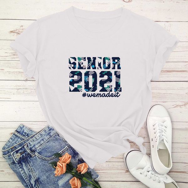 wt20314 european and american fashion casual personality senior printing women's round neck short sleeve loose t-shirt, White
wt20314 european and american fashion casual personality senior printing women's round neck short sleeve loose t-shirt, White