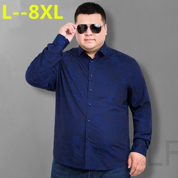 men's casual shirts plus 8xl 6xl mens luxury long sleeve slim shirt fitness stylish dress floral print, White;black
men's casual shirts plus 8xl 6xl mens luxury long sleeve slim shirt fitness stylish dress floral print, White;black