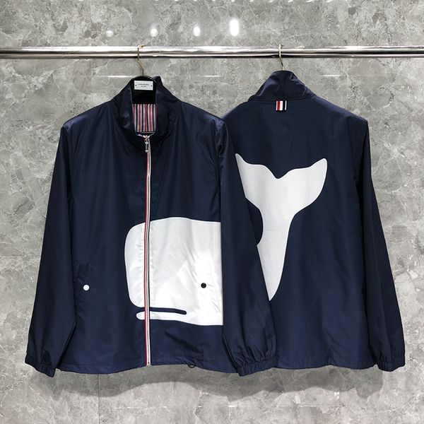 whale designer jackets spring autumn fashion luxurious brand coats classic navy windbreaker zipper loose casual men's clothing for amer, Black;brown
whale designer jackets spring autumn fashion luxurious brand coats classic navy windbreaker zipper loose casual men's clothing for amer, Black;brown