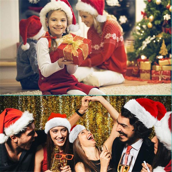 child plush christmas hat christmas ornaments christmas supplies decorating santa claus costumes dress up hat ppp 
child plush christmas hat christmas ornaments christmas supplies decorating santa claus costumes dress up hat ppp