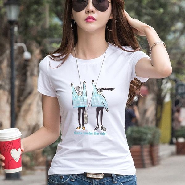 n3ph2 new korean t-shirt 6llcr slim fit fashion short summer t-shirt for women in sleeve 2019 casual, White
n3ph2 new korean t-shirt 6llcr slim fit fashion short summer t-shirt for women in sleeve 2019 casual, White