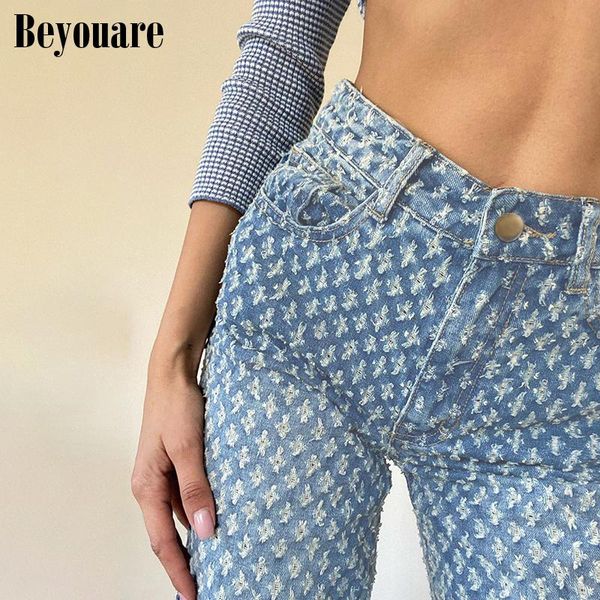beyouare streetwear plaid jeans women trousers high waist pockets wide leg pants 2020 autumn button loose casual fashion pants, Blue
beyouare streetwear plaid jeans women trousers high waist pockets wide leg pants 2020 autumn button loose casual fashion pants, Blue