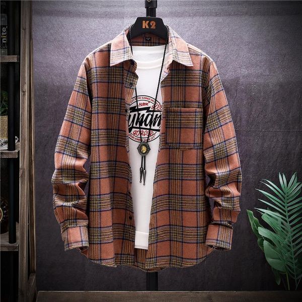 2021 spring autumn new brushed contrast color plaid men's full length sleeved shirt anti-wrinkle skin-friendly clothing yellow, White;black
2021 spring autumn new brushed contrast color plaid men's full length sleeved shirt anti-wrinkle skin-friendly clothing yellow, White;black