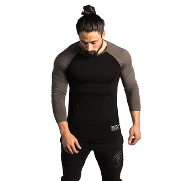 sports fitness three-quarter sleeve sweatshirts men fashion cotton sweat shirt slim running training men's brand clothing kg-342, Black
sports fitness three-quarter sleeve sweatshirts men fashion cotton sweat shirt slim running training men's brand clothing kg-342, Black