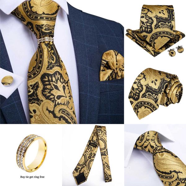 paisley necktie wedding for men gold ring silk tie set hanky cufflinks dibangu new designer business jz03-7192 9sts, Black;gray
paisley necktie wedding for men gold ring silk tie set hanky cufflinks dibangu new designer business jz03-7192 9sts, Black;gray