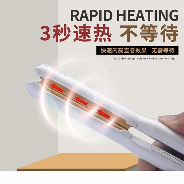 south korea celebrity style straight hair maker roll straight dual purpose hair inner buckle clip perm device, Black
south korea celebrity style straight hair maker roll straight dual purpose hair inner buckle clip perm device, Black