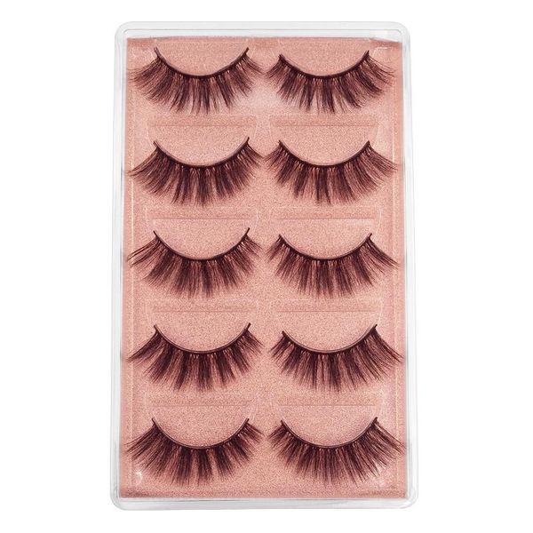 5 pairs eyelashes natural long 3d mink eyelashes 1cm-1.5cm 3d mink lashes hand made 3d false lashes eyelash for maquiagem cilios wmtbdj
5 pairs eyelashes natural long 3d mink eyelashes 1cm-1.5cm 3d mink lashes hand made 3d false lashes eyelash for maquiagem cilios wmtbdj