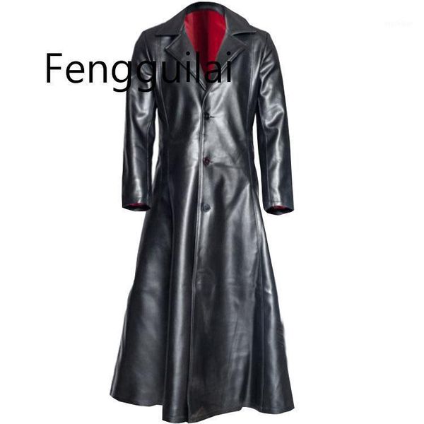 2020 new fashion autumn male leather long jacket plus size 5xl black pu mens lapel button collar coats leather biker jackets1
2020 new fashion autumn male leather long jacket plus size 5xl black pu mens lapel button collar coats leather biker jackets1