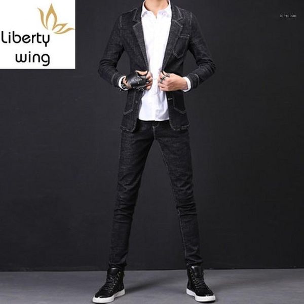 mens biker sets fashion spring streetwear harajuku punk coat stretchy slim fit pencil denim pants man two piece plus size1, Gray
mens biker sets fashion spring streetwear harajuku punk coat stretchy slim fit pencil denim pants man two piece plus size1, Gray