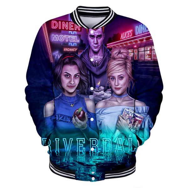 riverdale 3d printed baseball jackets fashion women/men 2020 long sleeve jacket casual streetwear clothes, Black;brown
riverdale 3d printed baseball jackets fashion women/men 2020 long sleeve jacket casual streetwear clothes, Black;brown
