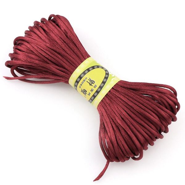 20m lot braided macrame silk macrame cord rope thread wire 2mm diy chinese knot satin nylon bracelets making findings beading h jllaij
20m lot braided macrame silk macrame cord rope thread wire 2mm diy chinese knot satin nylon bracelets making findings beading h jllaij