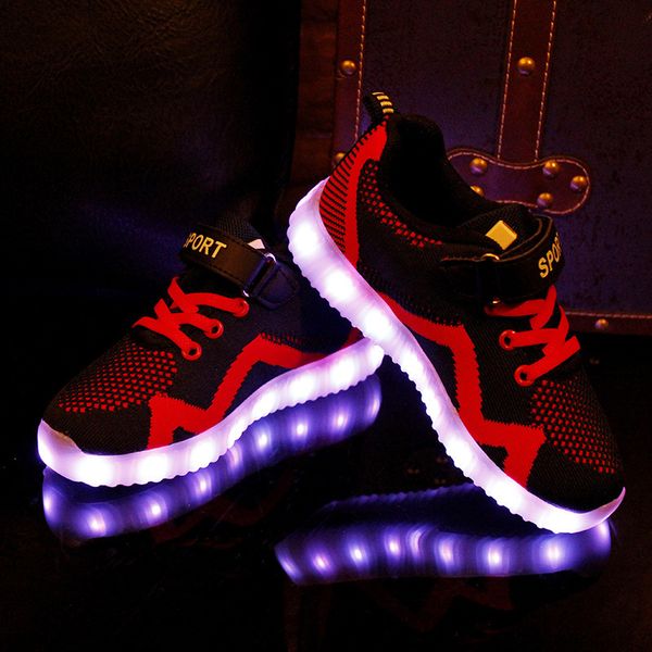 boygirl light up kids usb мальчики светящиеся для зарядки световой krasovki luminous кроссовок светодиодной обуви, Black;red
boygirl light up kids usb мальчики светящиеся для зарядки световой krasovki luminous кроссовок светодиодной обуви, Black;red
