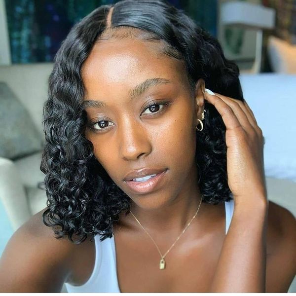 curly lace front human hair wigs for black women short bob long deep frontal brazilian water wave wig wet and wavyl 13x1, Black;brown
curly lace front human hair wigs for black women short bob long deep frontal brazilian water wave wig wet and wavyl 13x1, Black;brown