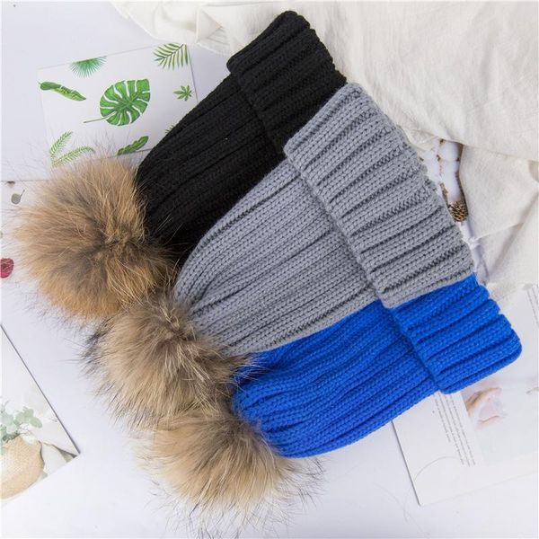 beanie/skull caps autumn / winter 2021 knitted hat women's wool ball monochrome curled versatile fur korean style material, Blue;gray
beanie/skull caps autumn / winter 2021 knitted hat women's wool ball monochrome curled versatile fur korean style material, Blue;gray