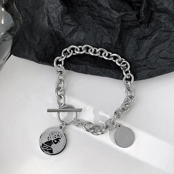 kpop punk fashion stainless steel chain bracelet for women harajuku avatar bracelets men hip hop jewelry 2020 gifts wholesale, Black
kpop punk fashion stainless steel chain bracelet for women harajuku avatar bracelets men hip hop jewelry 2020 gifts wholesale, Black
