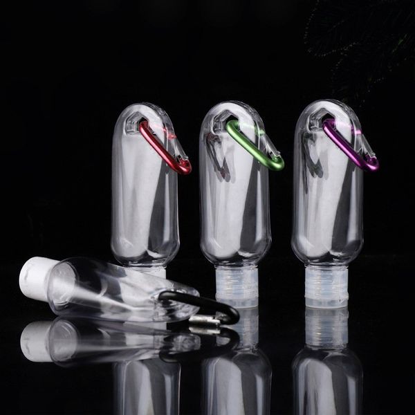 50ml portable alcohol refillable with key ring hook empty clear transparent plastic hand sanitizer bottle for home school dhc2295
50ml portable alcohol refillable with key ring hook empty clear transparent plastic hand sanitizer bottle for home school dhc2295