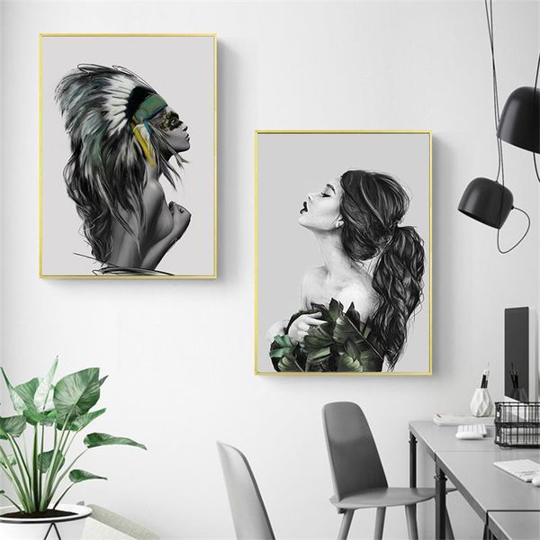 paintings posters and prints feather woman pictures women indians oil painting canvas wall art for living room home decoration
paintings posters and prints feather woman pictures women indians oil painting canvas wall art for living room home decoration