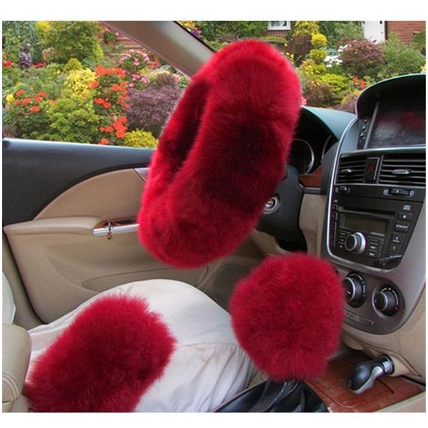 3pcs/set winter car steering wheel cover 12 colors long wool pink fur universal steering wheel cover car accessories wholesale
3pcs/set winter car steering wheel cover 12 colors long wool pink fur universal steering wheel cover car accessories wholesale