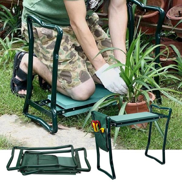 folding garden chair kneeler seat stainless steel garden stool with eva kneeling pad bearing 150kg
folding garden chair kneeler seat stainless steel garden stool with eva kneeling pad bearing 150kg