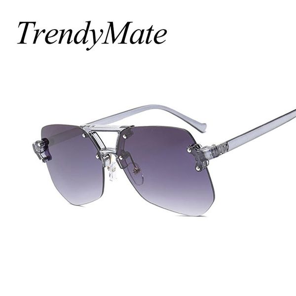 sunglasses trendymate rimless women brand designer luxury sun glasses female gradient cutting ladies uv400 751t, White;black
sunglasses trendymate rimless women brand designer luxury sun glasses female gradient cutting ladies uv400 751t, White;black