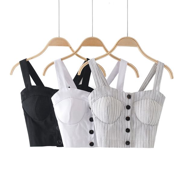 new cotton linen striped open belly jacket and vest for women's wear in spring of 2019, Red;black
new cotton linen striped open belly jacket and vest for women's wear in spring of 2019, Red;black