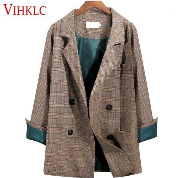 new blazer feminino ladies blazer suit jacket female retro new spring long sleeve 2 button suit women blaser mujer c3051, White;black
new blazer feminino ladies blazer suit jacket female retro new spring long sleeve 2 button suit women blaser mujer c3051, White;black