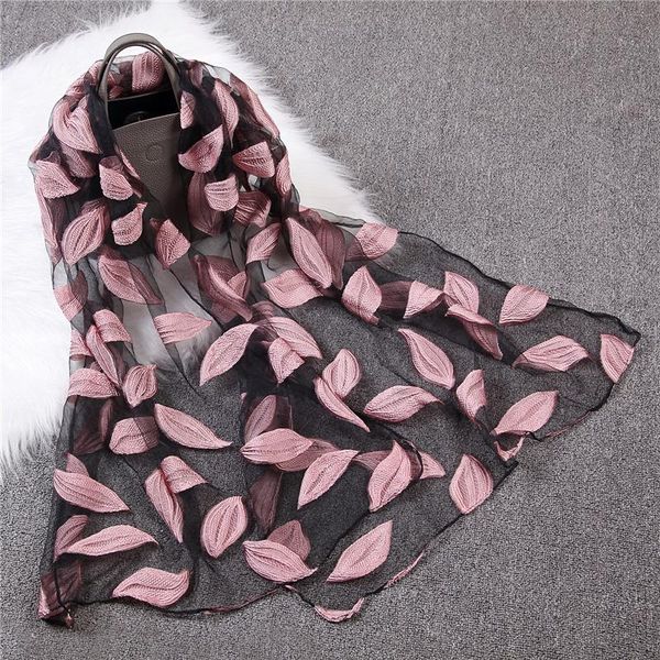 new scarf for women fashion leaf cut flowers shawl wrap summer beach cover up organza pashmina elegant lady neck scarves hijab sqcvju, Blue;gray
new scarf for women fashion leaf cut flowers shawl wrap summer beach cover up organza pashmina elegant lady neck scarves hijab sqcvju, Blue;gray