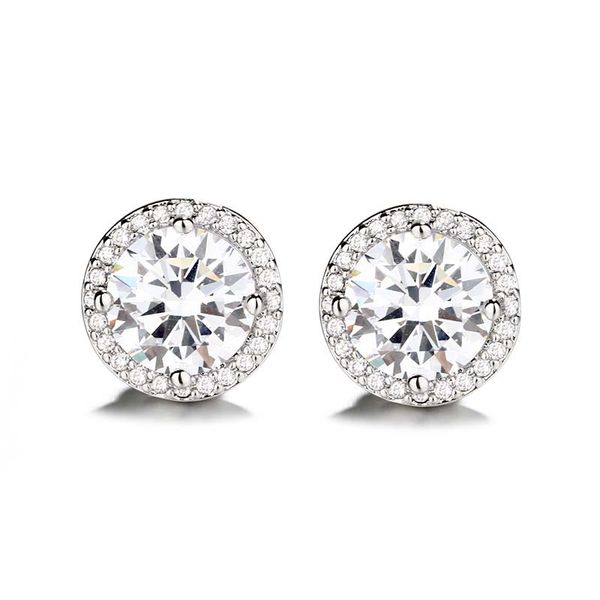 s925 sterling silver stud earrings fashion designer big round cz diamond ear rings for women shining zircon crystal wedding jewelry, Golden;silver
s925 sterling silver stud earrings fashion designer big round cz diamond ear rings for women shining zircon crystal wedding jewelry, Golden;silver
