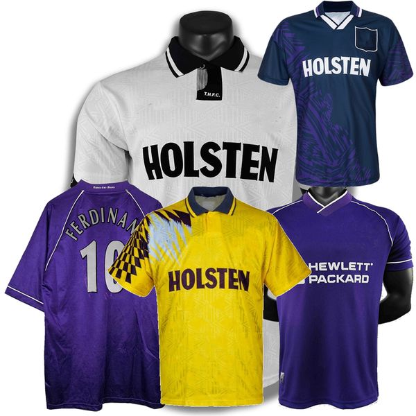 1991 92 93 94 95 98 1999 gascoigne retro classic soccer jersey campbell mabbutt ruddock sheringham lineker tottenham klinsmann ferdinand foo, Black;yellow
1991 92 93 94 95 98 1999 gascoigne retro classic soccer jersey campbell mabbutt ruddock sheringham lineker tottenham klinsmann ferdinand foo, Black;yellow