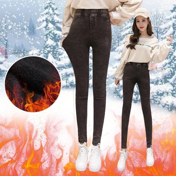 women's jeans normov 2021 fashion woman winter warm skinny high waust slim plus thick velvet casual pockets stretch pencil1, Blue
women's jeans normov 2021 fashion woman winter warm skinny high waust slim plus thick velvet casual pockets stretch pencil1, Blue