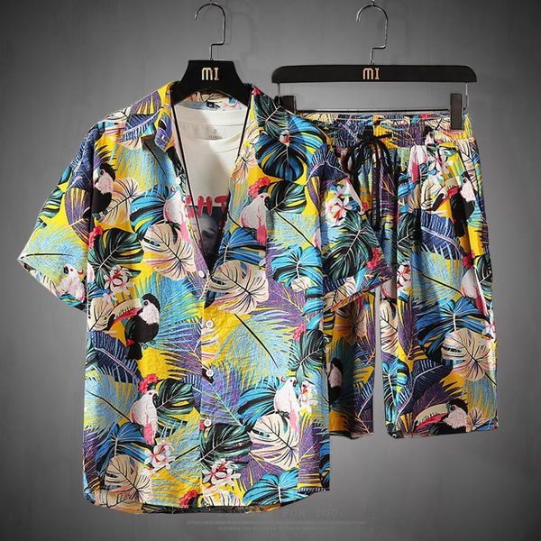 running sets mens sportswear set short sleeve hawaiian shirt + shorts summer casual floral beach two piece suit fashion men m-5xl, Black;blue
running sets mens sportswear set short sleeve hawaiian shirt + shorts summer casual floral beach two piece suit fashion men m-5xl, Black;blue