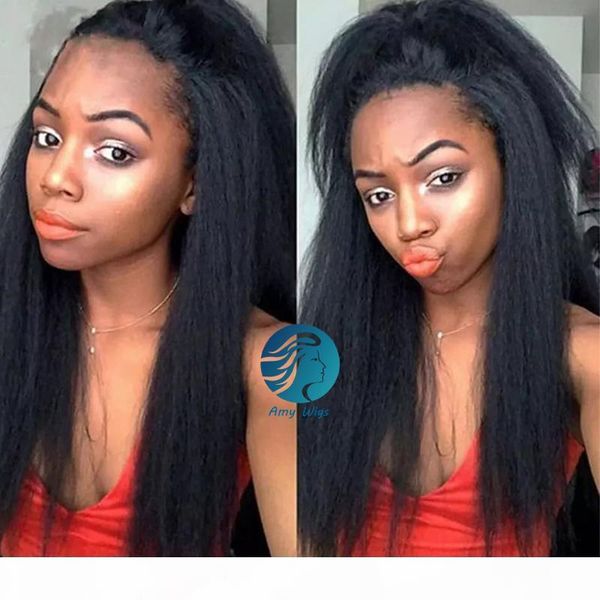 kinky straight remy peruvian wig pre plucked with baby hair 150% bleached knots full lace wigs invisible hairline for african americans, Black;brown
kinky straight remy peruvian wig pre plucked with baby hair 150% bleached knots full lace wigs invisible hairline for african americans, Black;brown