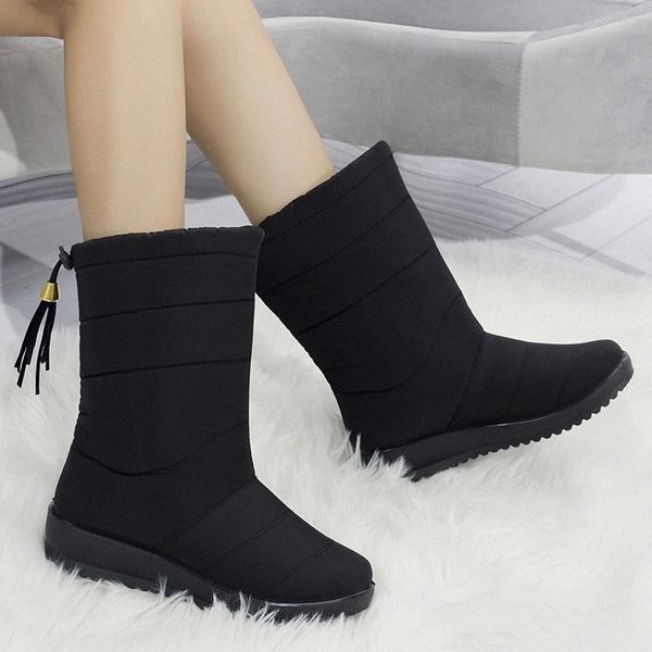 women boots 2019 fashion winter boots with wedges heels mid-calf botas mujer waterproof snow high warm winter shoes female #g91s, Black
women boots 2019 fashion winter boots with wedges heels mid-calf botas mujer waterproof snow high warm winter shoes female #g91s, Black