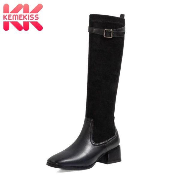 boots kemekiss plus size 31-43 women knee high patchwork buckle winter long daily fashion cool shoes ladies, Black
boots kemekiss plus size 31-43 women knee high patchwork buckle winter long daily fashion cool shoes ladies, Black