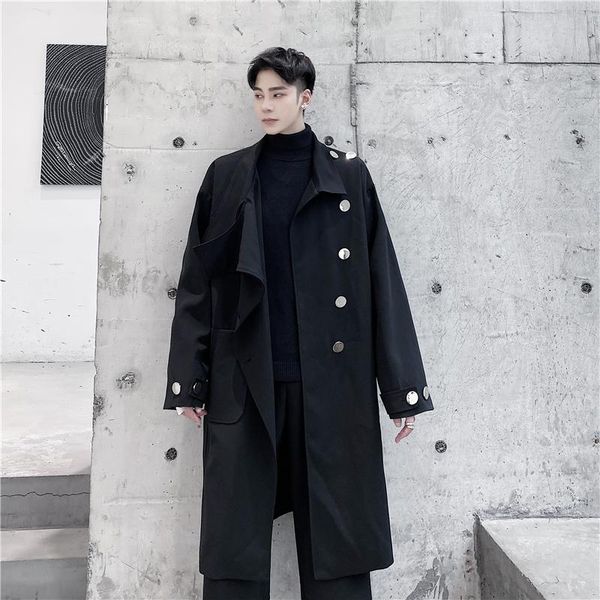 male japan harajuku streetwear vintage hip hop gothic trench jacket outerwear men metal buttons windbreaker trenchcoat, Tan;black
male japan harajuku streetwear vintage hip hop gothic trench jacket outerwear men metal buttons windbreaker trenchcoat, Tan;black